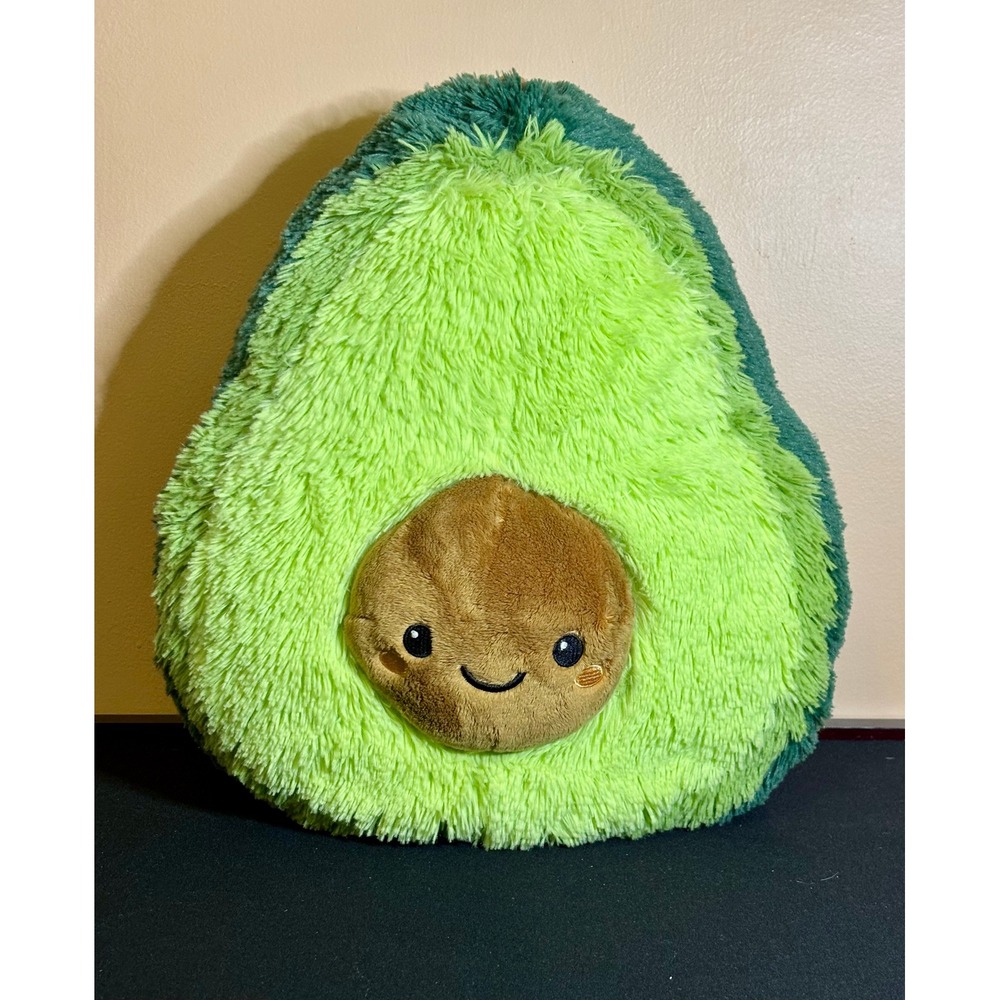 Squishable Comfort Food Avocado 16 Inch Full Size Plush Stuffed Guac Green Soft